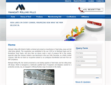 Tablet Screenshot of mrmsteels.com